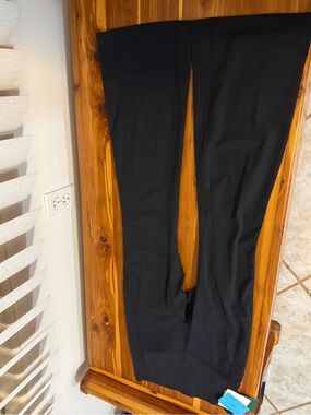 HALARA Black Full-Length Leggings with Wide Waistband